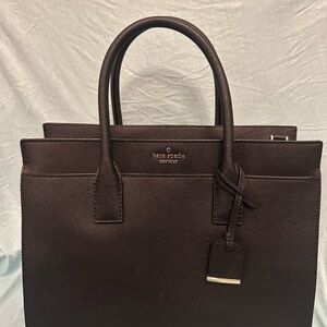 kate spade Black Leather
